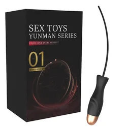 Urethral Vibrator Catheter Penis Plug Vibrating Urethral Plug Penis Insertion Urethra Sound Dilator Sex Toys for Men Adults 18