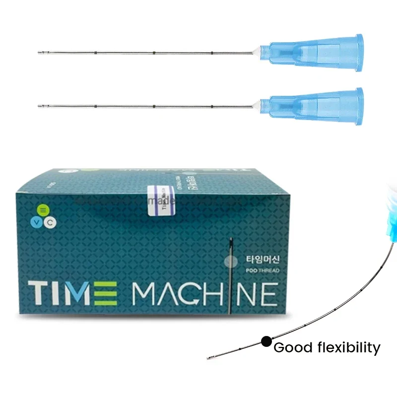 Korea jednorazowe sterylne mikro tępe 14G 18G 22G 25G 27G 30G 50mm 70mm cienka tępa kaniula do wypełniacza przybory kosmetyczne