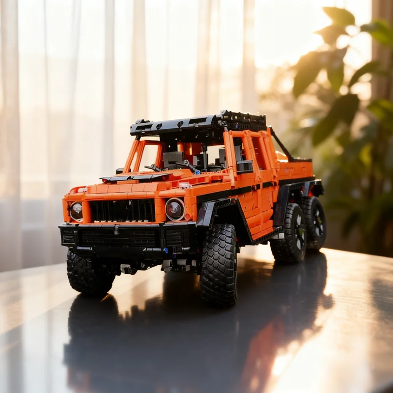

3335pcs MOC AMG G63 6x6 Technical Model Building Blocks Construction Christmas Gifts Toy Creative DIY Idea Assemble Brick Kids
