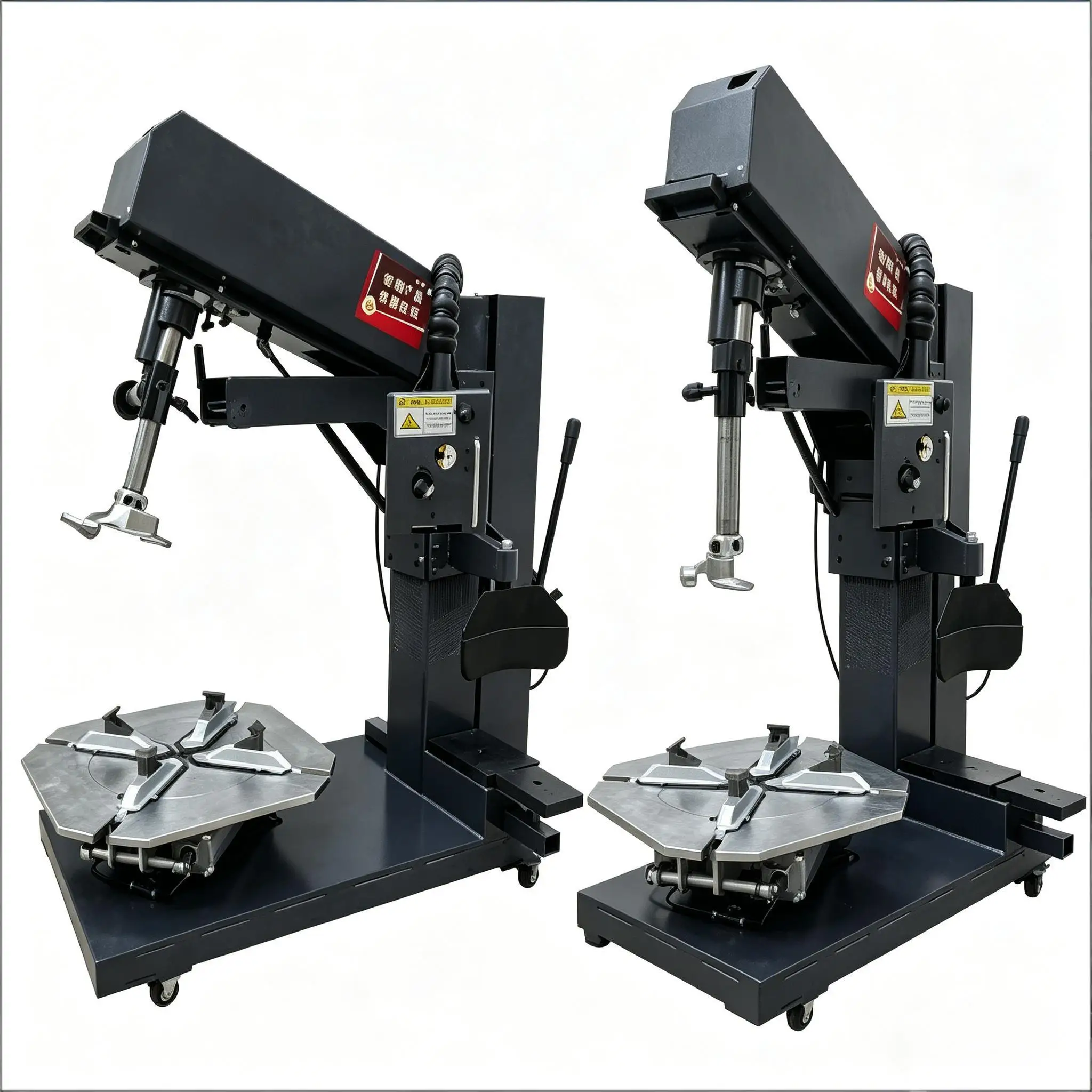 Hot-selling By109AT Tire Changer 10-22 Inch Vertical Lifting Pneumatic Chuck Motorcycle EV Tricycle Car Tire Repair Machine 500W view 3