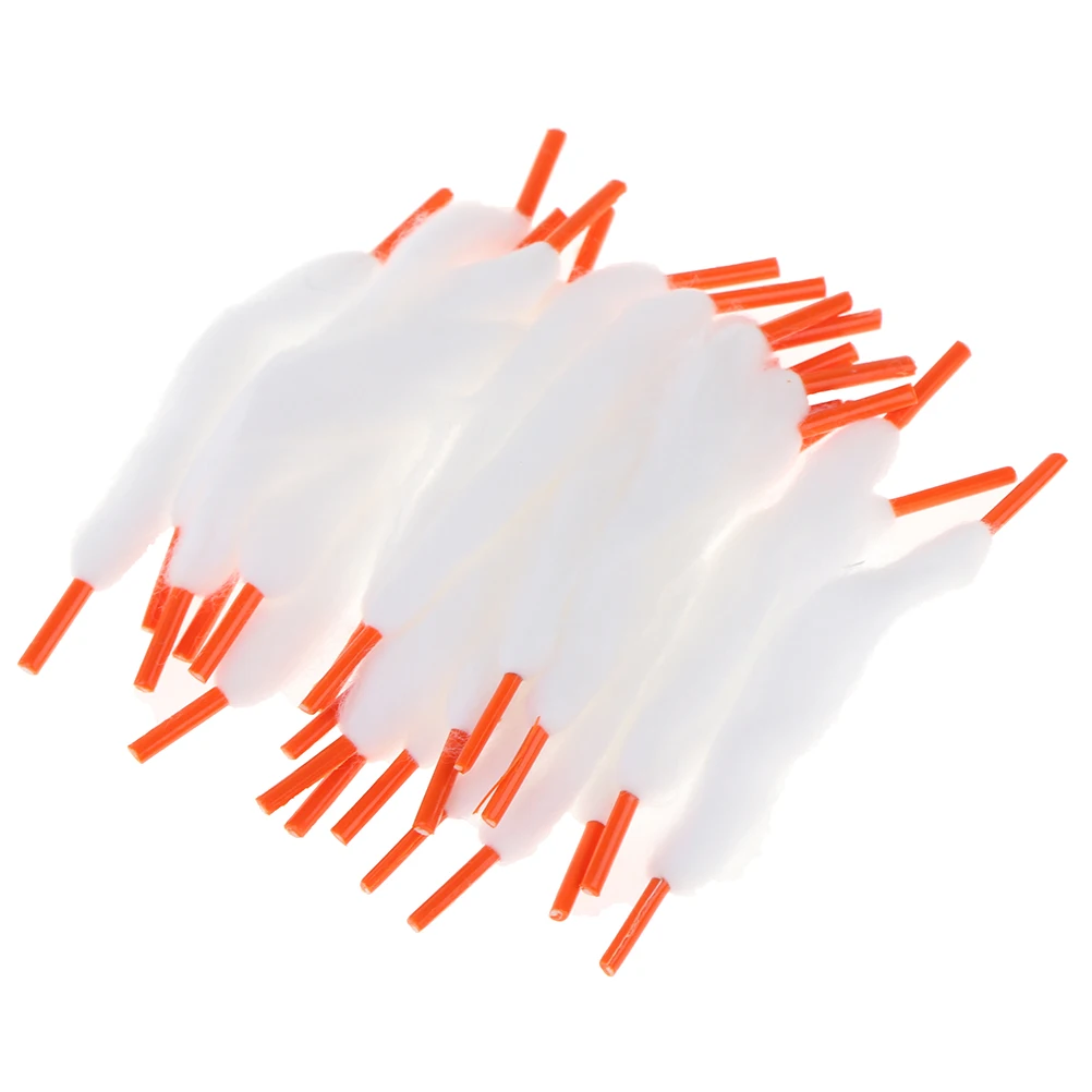 20Pcs/bag Prebuilt Cotn Wire Coil Threads Organic Vape Cotton Strips Shoelace For Ecigarette RTA RDA RBA Atomizer