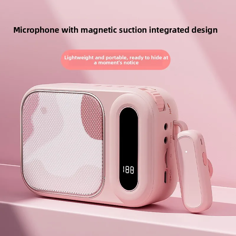 

Хит продаж 2026 года: новый беспроводной клипсовый микрофон CEYYOR - портативный усилитель голоса с магнитным креплением для учителей.