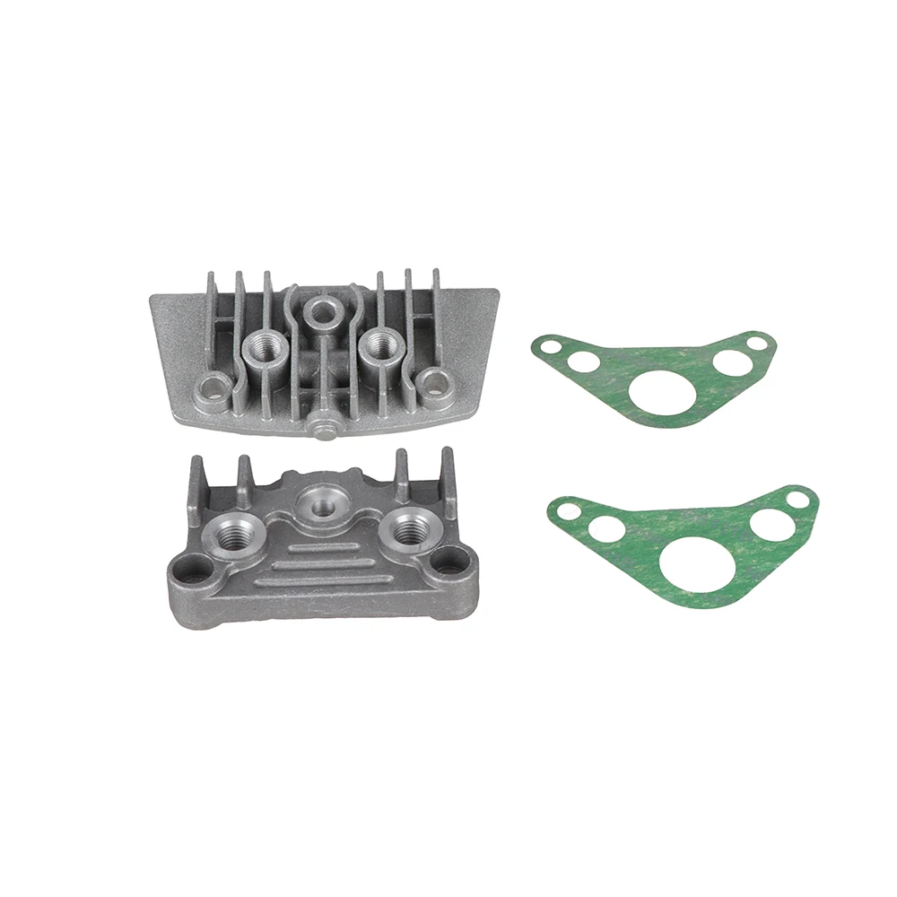 Motorcycle Oil Cooler Horizontal Engine Adapter Cylinder Cover with Screw Gasket For 110cc 125cc 140cc Monkey Dirt Pit Bike ATV