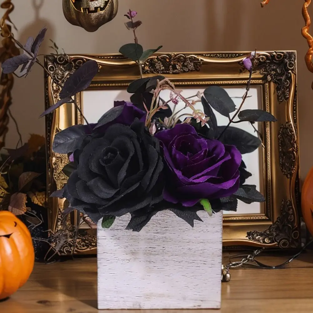 

Real Touch Desktop Artificial Flowers Lifelike Beautiful Artificial Phalaenopsis Handmade Elegant Fake Silk Flowers