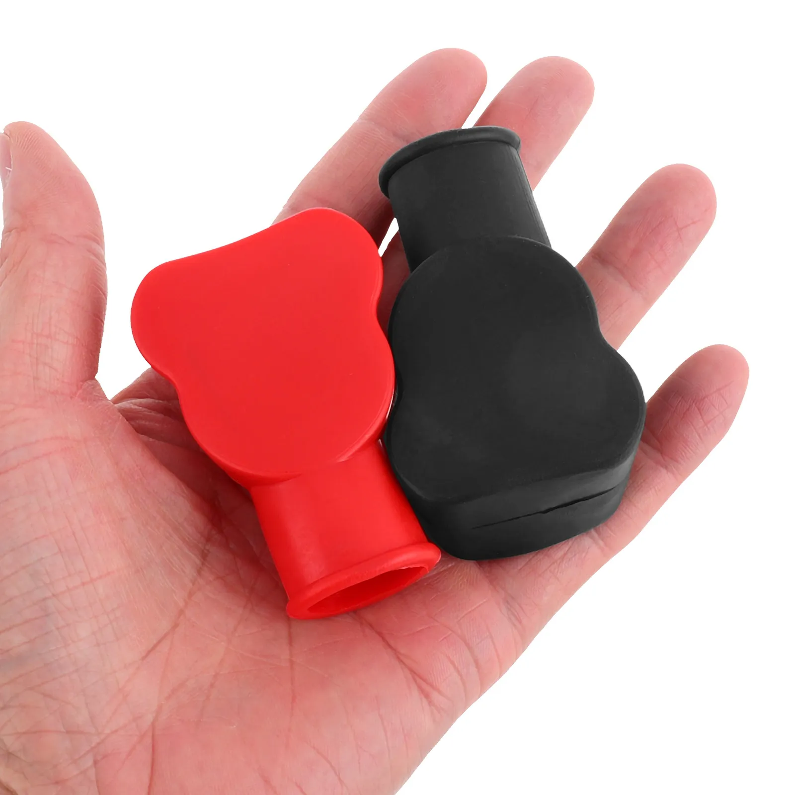 1Pair Battery Terminal Protector Cover for Car Marine Vehicle PVC Insulation Caps Short Circuit Prevention Corrosion Resistance