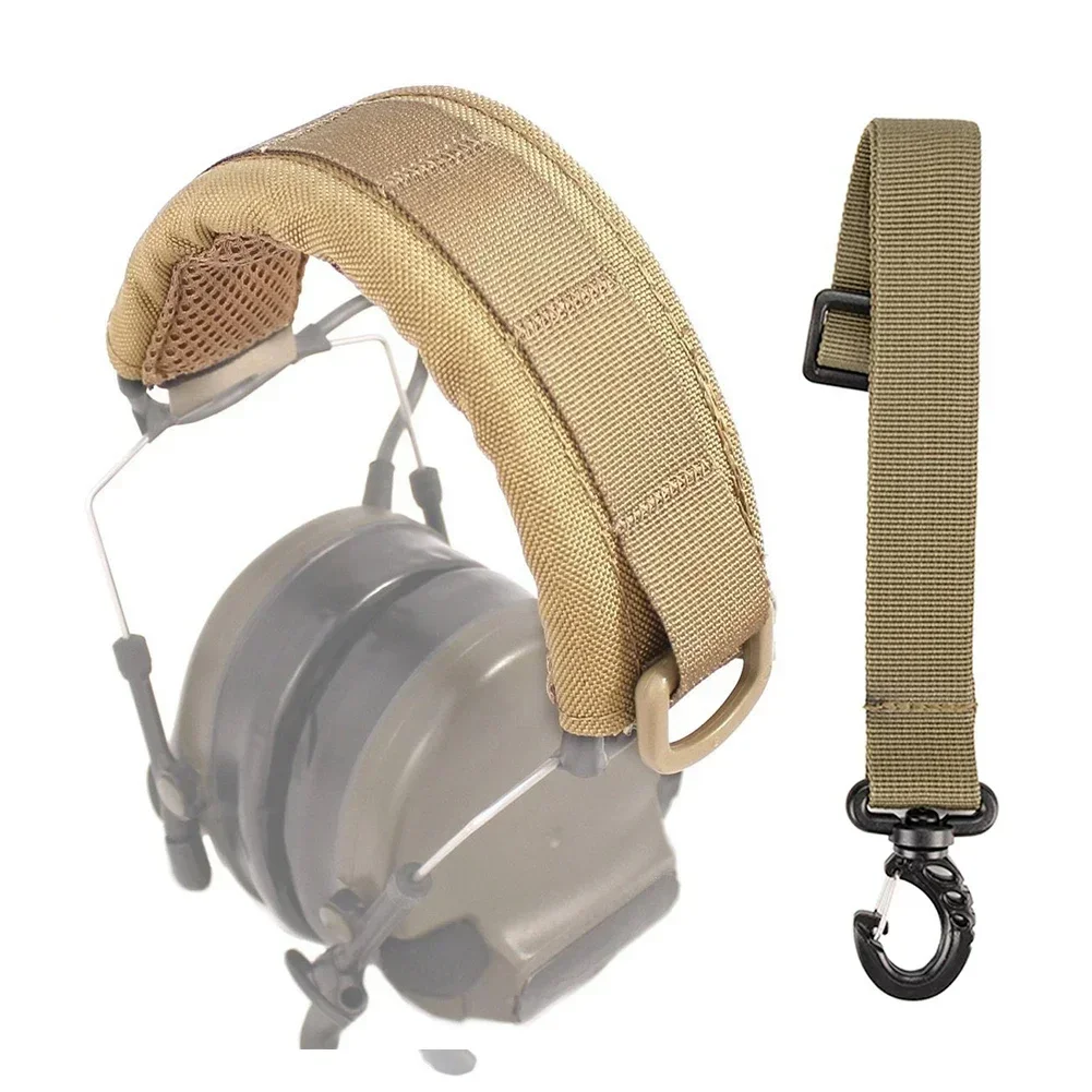 وحدات سماعة الرأس حامل غطاء للحماية مولي التكتيكية دعوة عقال غطاء للأذنين حماية لاطلاق النار الصيد الملحقات