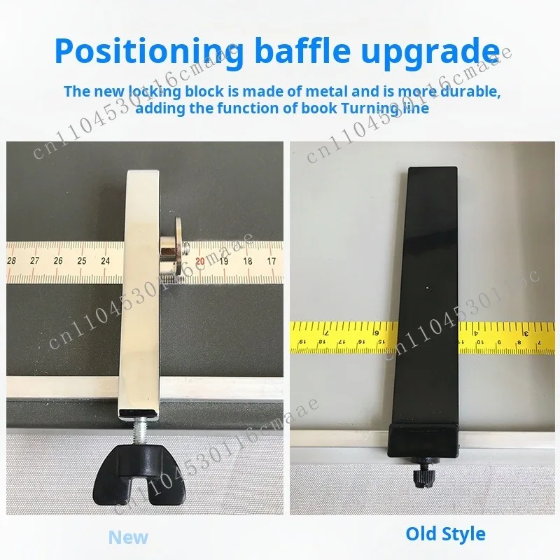 D350 Manual Creasing Binding Machine for Business Cards Photos Greeting Cards Booklets Creasing Folding