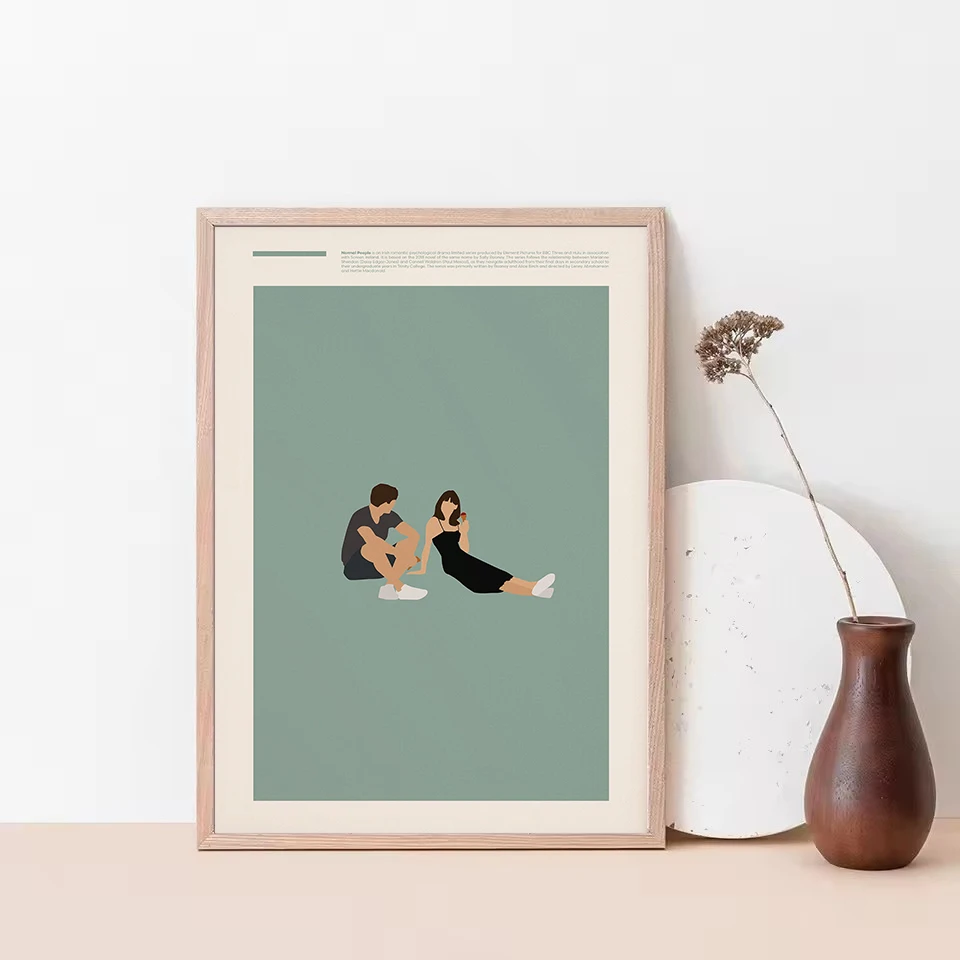 Minimalist Classic Movie Pulp Fiction,Fleabag,Whiplash Film Abstract Poster Wall Art Pictures Canvas Painting Home Dorm Decor