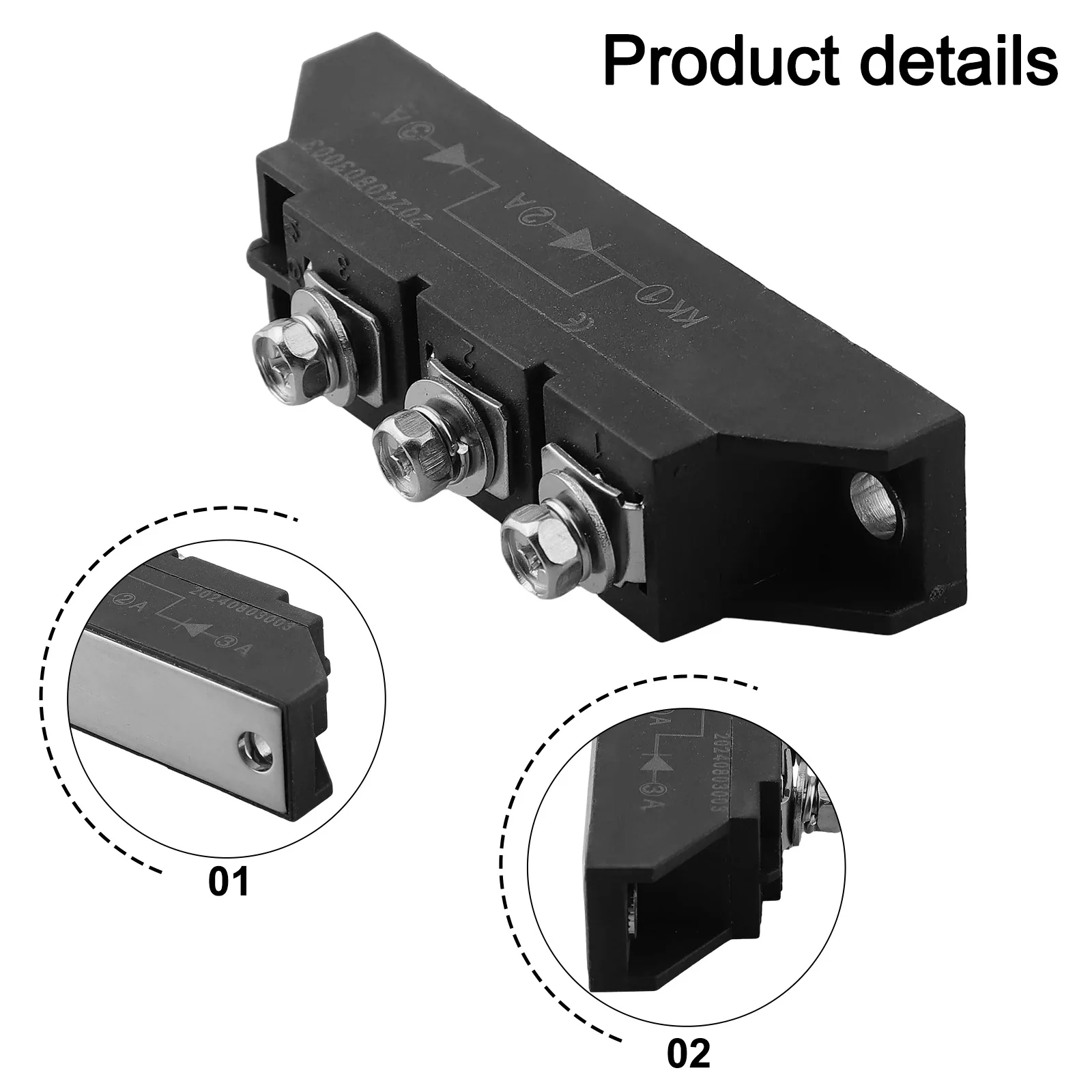 For MDK50A 1600V Photovoltaic Anti-reverse Diode 50A High Voltage Protection Semiconductor For Aerospace Industry