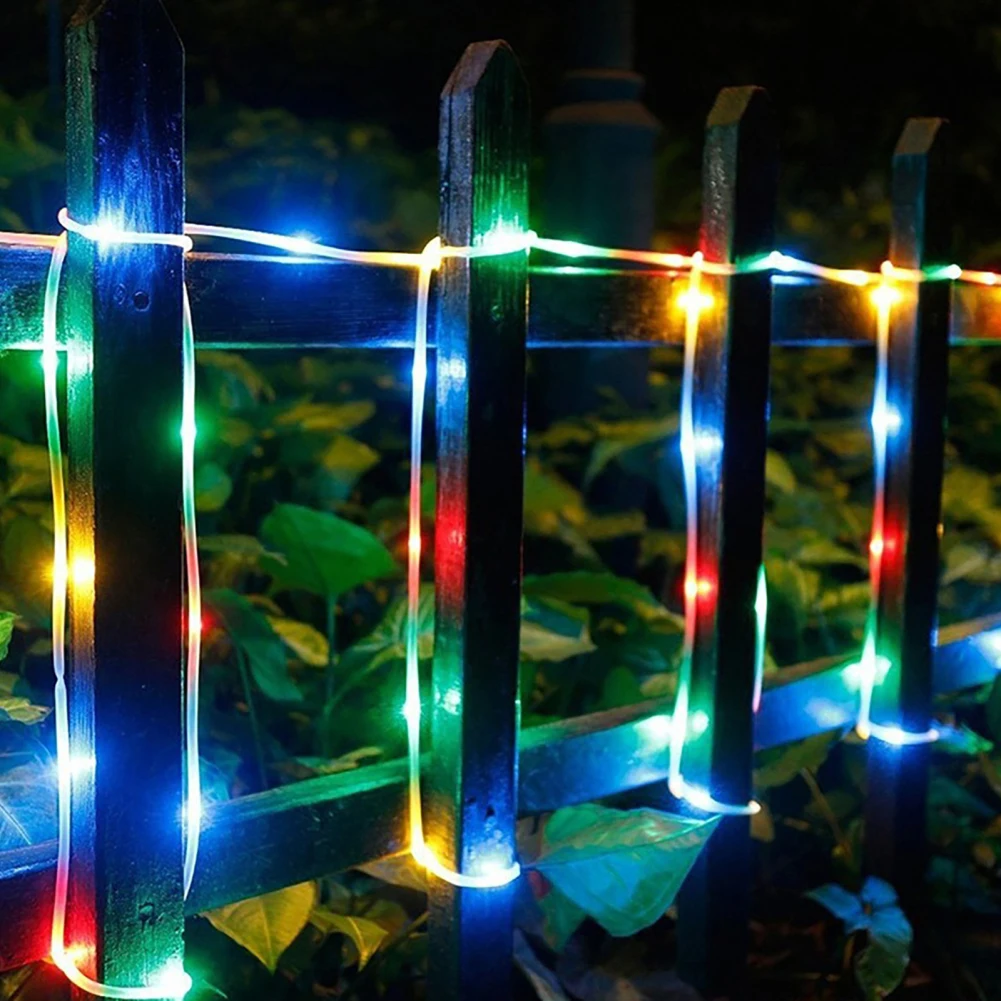 USB LED String Lights IP65 Waterproof 8 Lighting Modes Remote Control Outdoor Lighting Fairy Lights