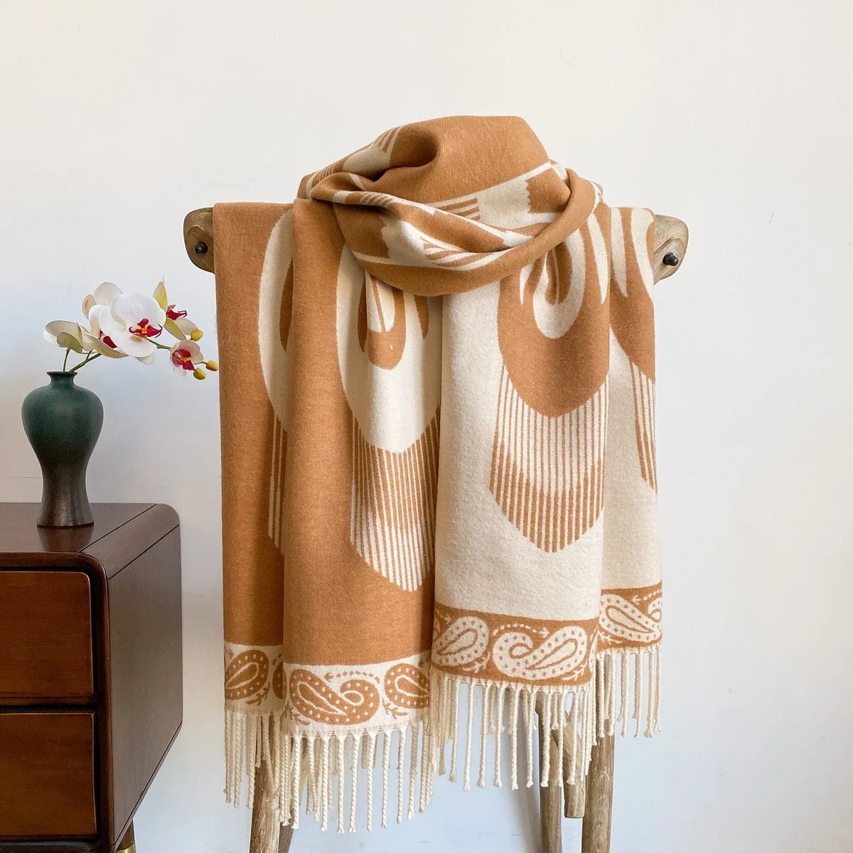 bufanda-de-lana-gruesa-estilo-Etnico-calida-marca-adelais-diseno-simple-patron-geometrico-de-doble-cara-para-mujer