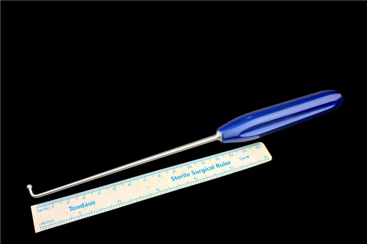 Meniscus long round ball head bone file orthopedic instrument medical sports medicine knee joint soft tissue cartilage repair AO