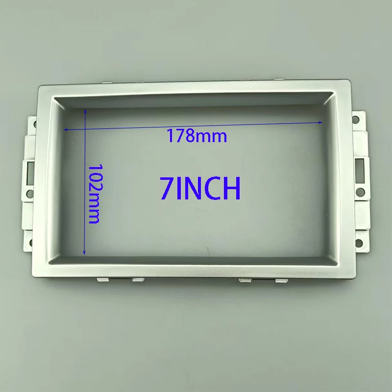 7INCH Car Radio Fascia Audio Frame Cover Stereo DVD Player GPS Fascias Bezel Trim Kit for CHRYSLER 300C 2005-2007 dvd frame 2