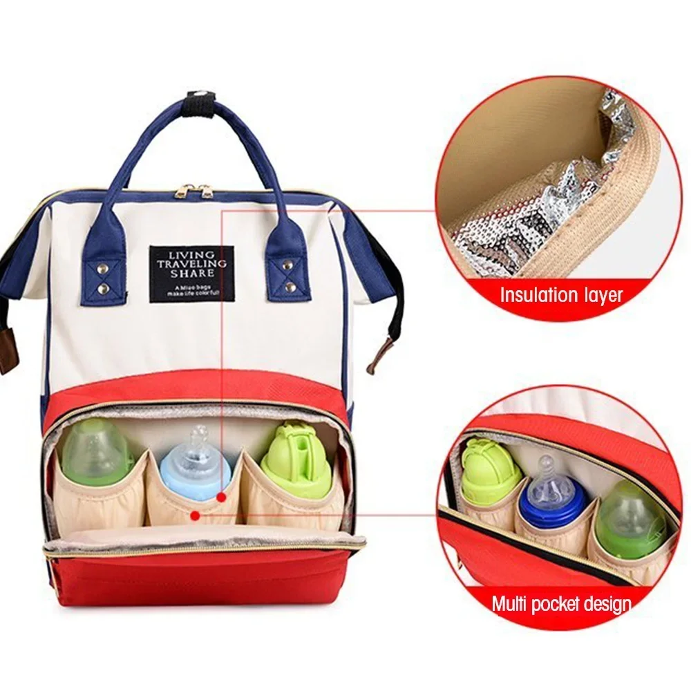 Nappy Changing Bags Diaper Bag Backpack for Women Baby Capacity Travel Back Pack Maternity Baby Nappy Changing Bags