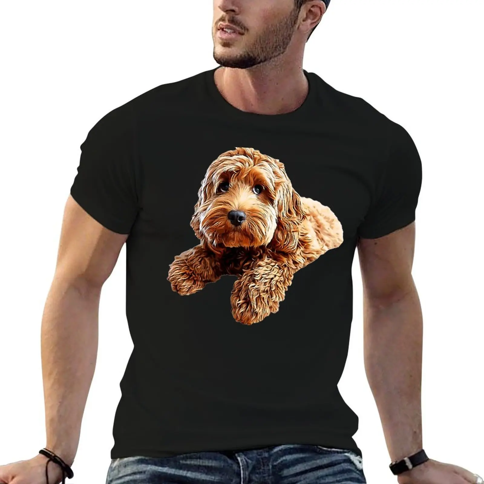Doodle Cockerpoo Cockapoo Spoodle Cute Puppy Dog T-Shirt vintage t shirts anime shirt big and tall t shirts for men