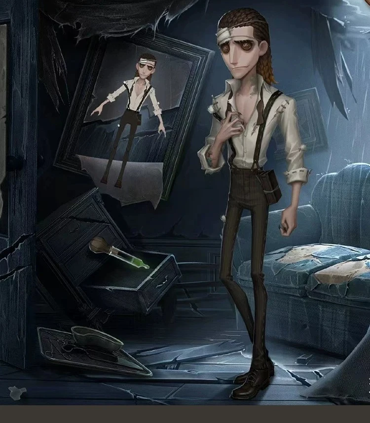 Costume de cosplay Luchino Diruse Identity V, uniforme de mode, tenue de professeur, vêtements de jeu de rôle, costume de fête d'Halloween, vente chaude 2026
