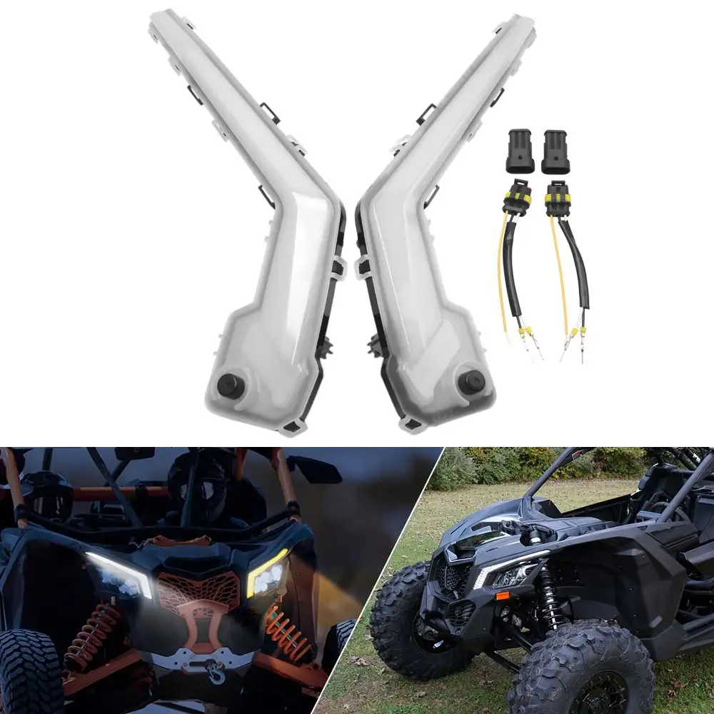 Nuevo Par de Amortiguadores Delanteros Signature de 12 V CC para Can-Am Maverick X3 Turbo/Turbo R/Turbo Rr Ds/Rs/Xds/Xrs/Xmr/Xrc/Smart‑Shox 2017–2024