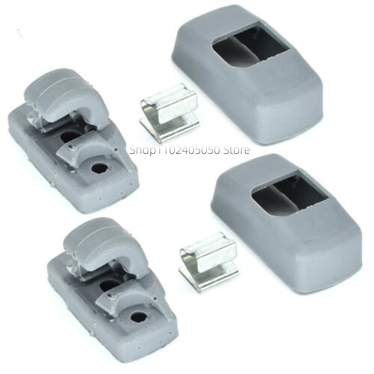 2Pcs Sun Visor Retainer Hook Clips for VW Amarok Beetle Bora Transporter T4 T5 T6 Passat Lupo Polo Sharan Golf Touran EOS Caddy