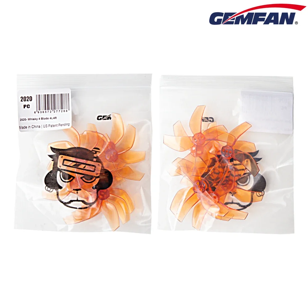 

Gemfan D51(2020-4) Реквизит Cinewhoop — 4 пары (4CW+4CCW) / 1 сумка