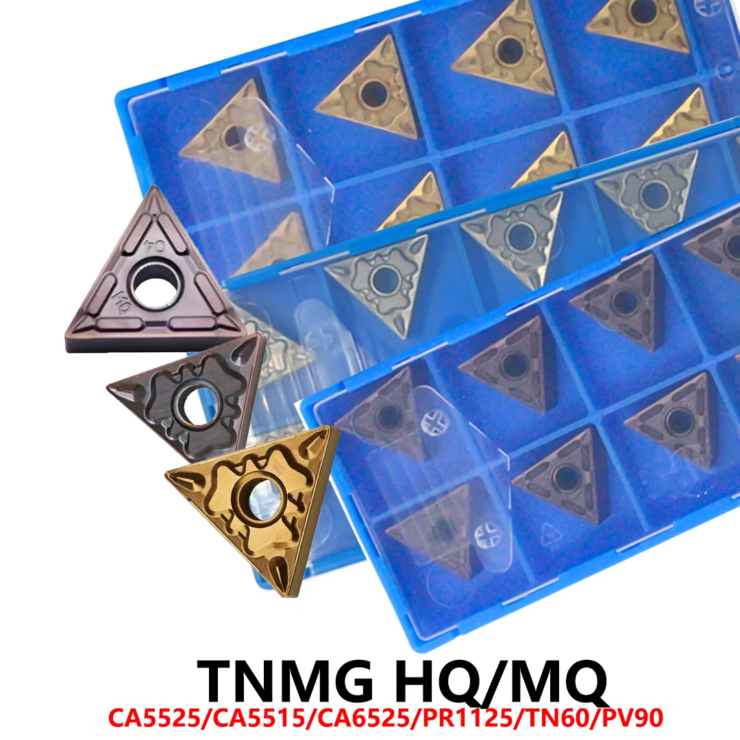 

Original Carbide Inserts TNMG160404HQ TNMG160404MQ TNMG160404 TNMG160408 TNMG160412 HQ MQ CA5525 CA6525 PR1125 TN60 TNMG Tools