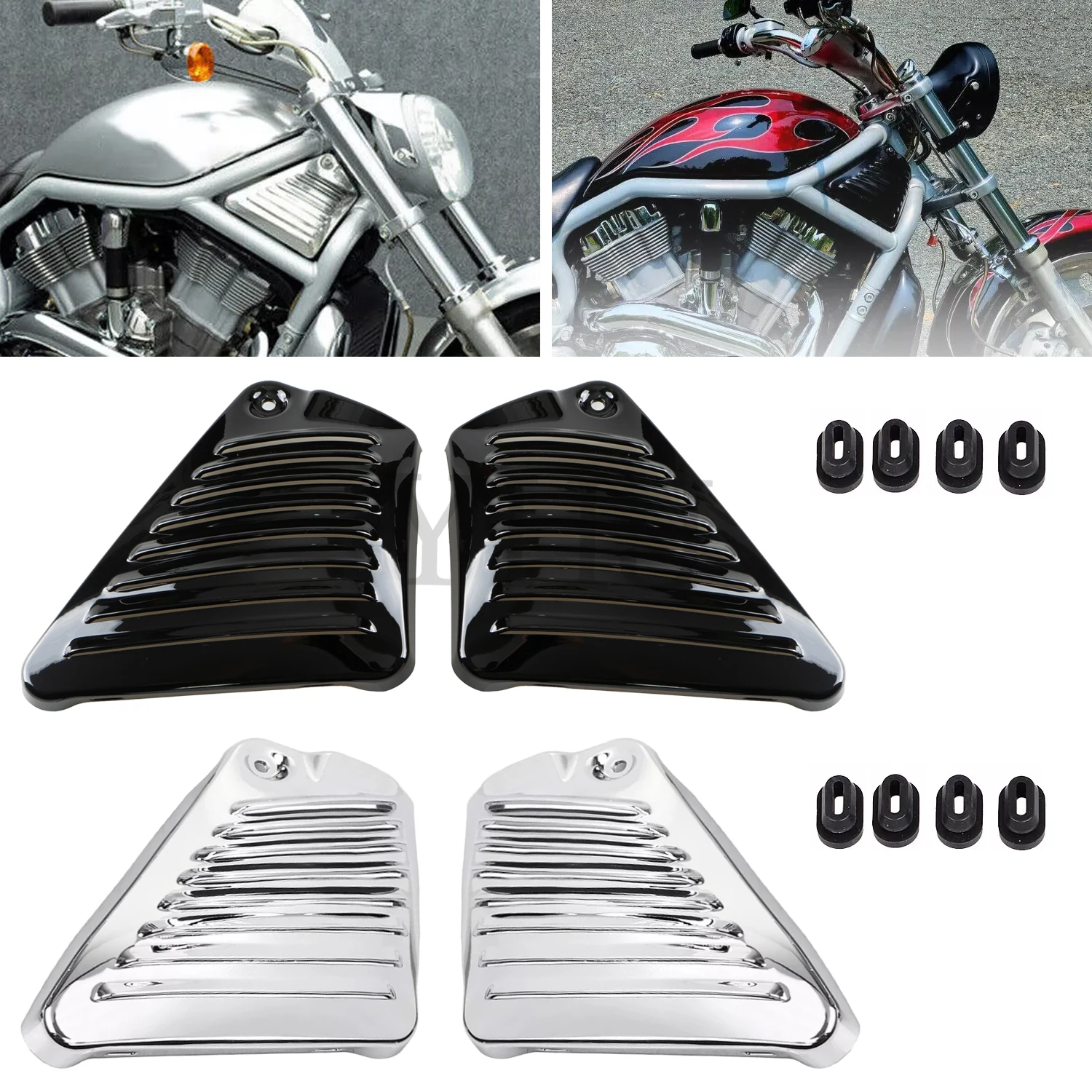 

For Harley V-Rod VRSCA VRSCB VRSCSE VRXSE VRSCAW VRSCX VRSCF Night Rod VRSCD Motorcycle Airbox Frame Neck Air Intake Side Cover