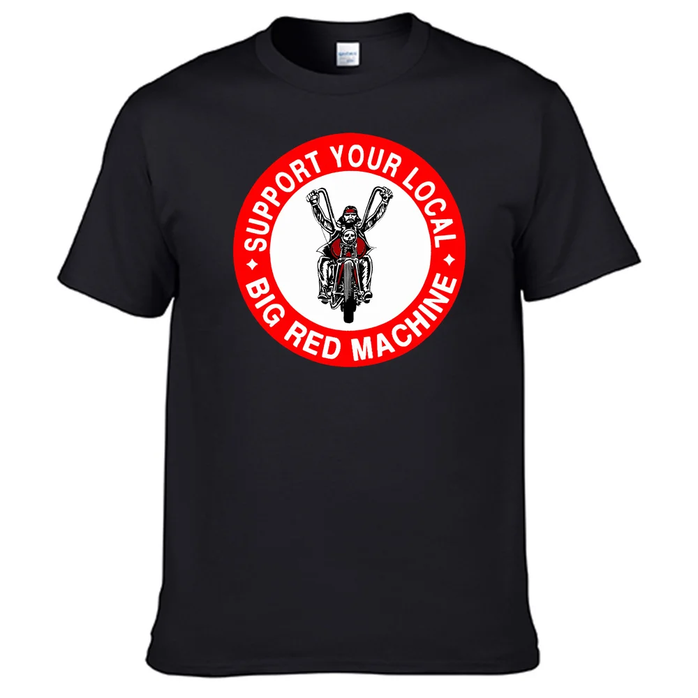 Support Your Local 81 Big Red Machine T Shirt 100% Cotton Shirt N05