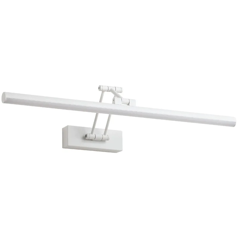 ไฟหน้ากระจก,ไม่เจาะโคมไฟติดผนังห้องน้ําแบบพับได้ข้ามพรมแดนปริมาณเล็กนอร์ดิกที่เรียบง่ายไฟตู้กระจก LED