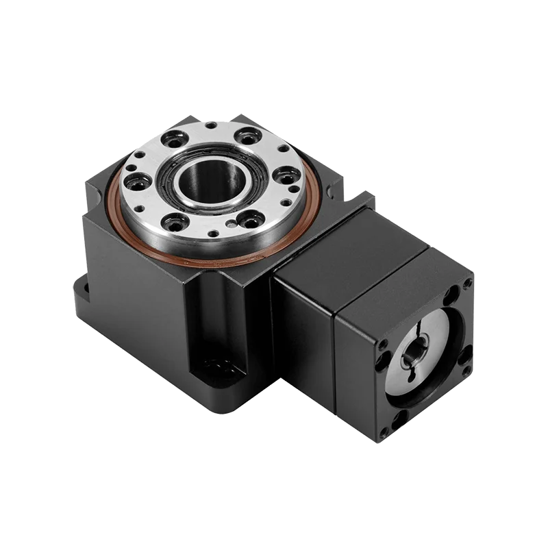 ZCH60 Hypoid tooth hollow rotary platform Turntable Gearbox Reducer Ratio 30:1 for NEMA17 Stepper 42 AC Servo Motor