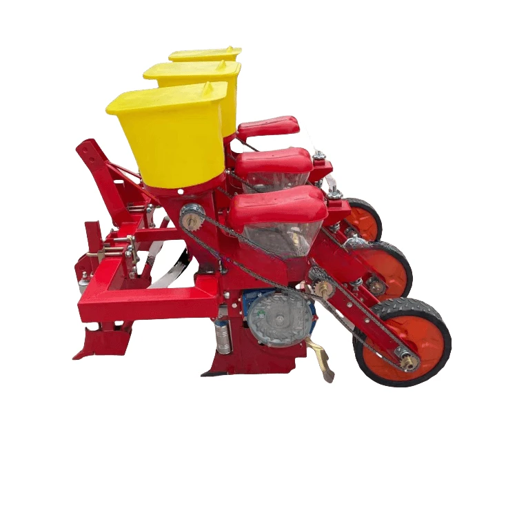 Agricultural Maize Seeder Drill 4 Rows Corn Planter With Fertilizer Corn Precise Seeder For Sell At Low Price