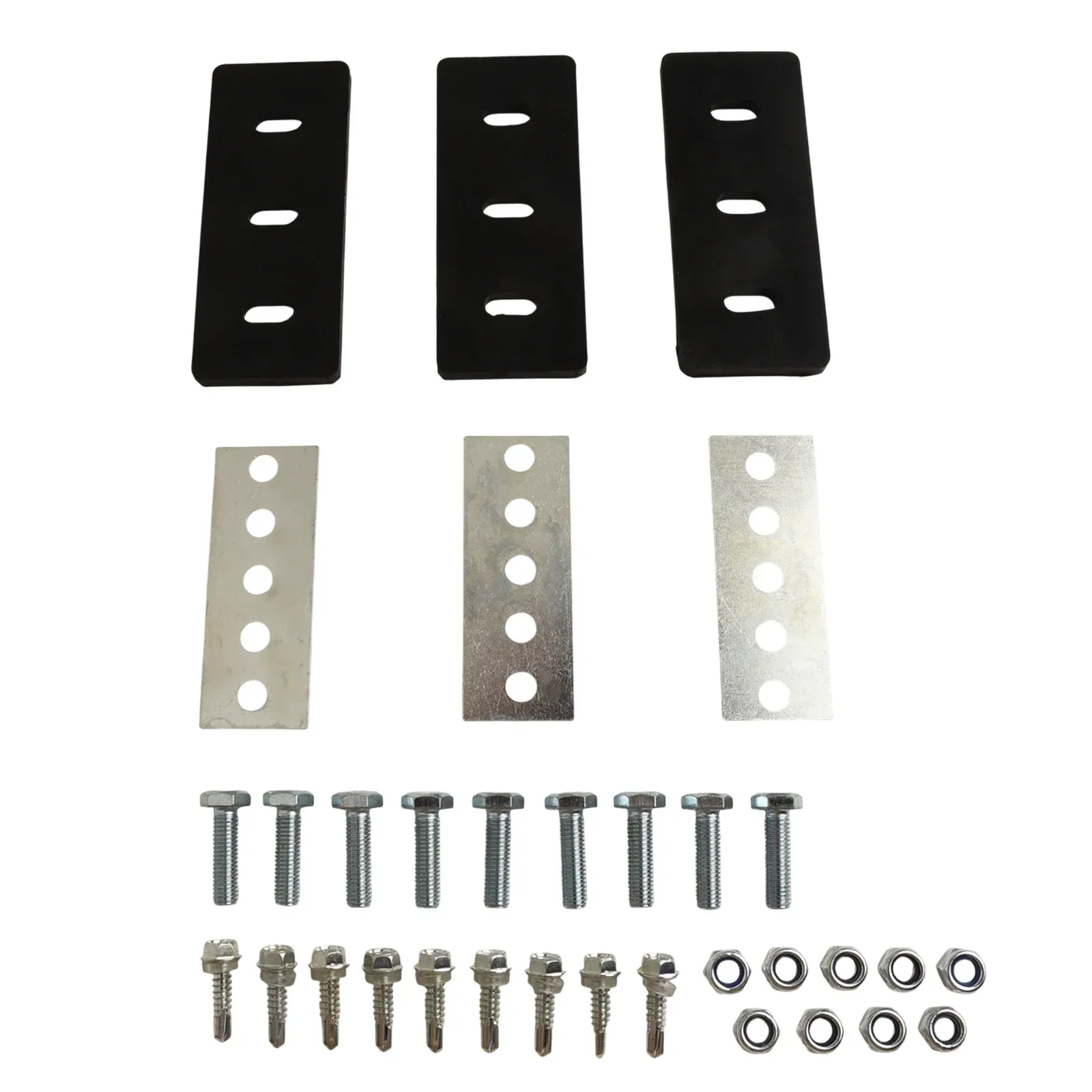 efficient-snow-blower-blade-accessory-outdoor-maintenance-impeller-modification-kit-blower-perforated-metal-band