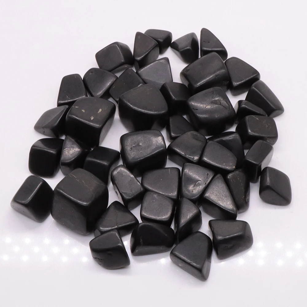Natural Shungite Crystal Tumbled Bulk Healing Mineral Specime Gemstones Gem Raw Aquarium Decoration Gift