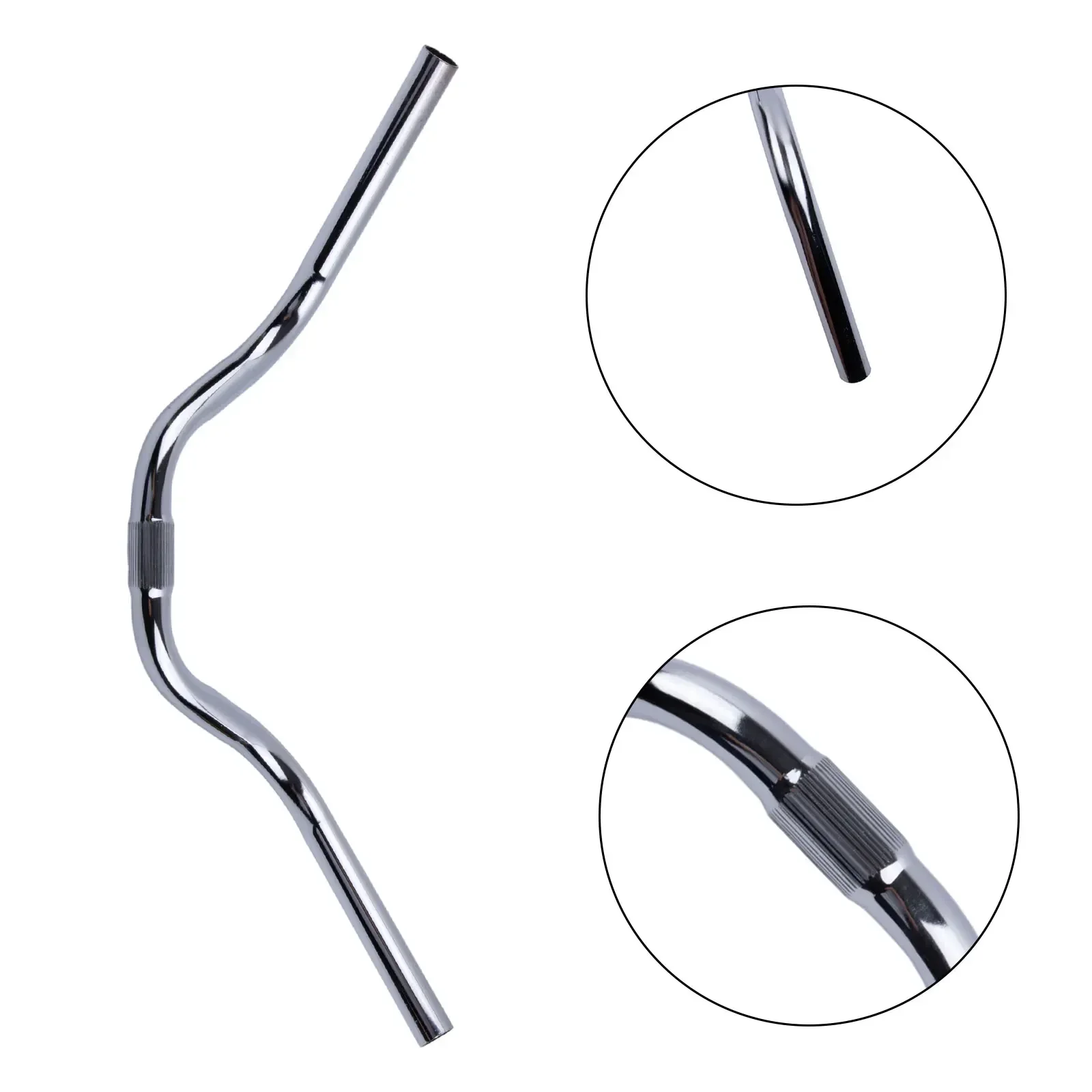 Bicycle Handle Bike Handlebar 22.2x560mm Silver Accessories Swallow Handle With Small Curved Cycling High Quality