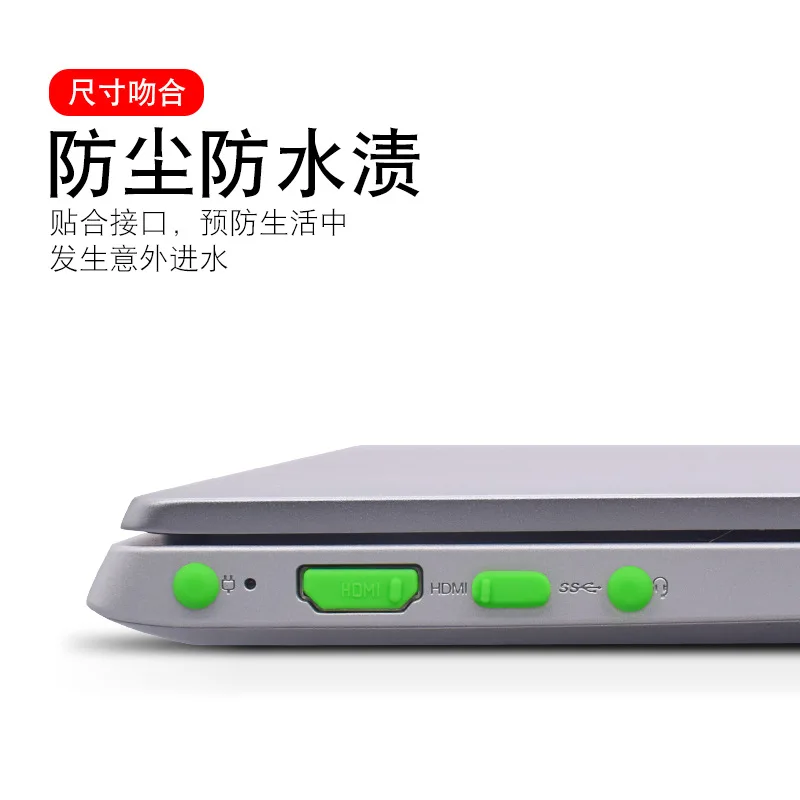 16 pçs/set Silicone Anti Poeira Plug Capa Rolha Tipo C Laptop Poeira Porta USB Interface RJ45 à prova d'água