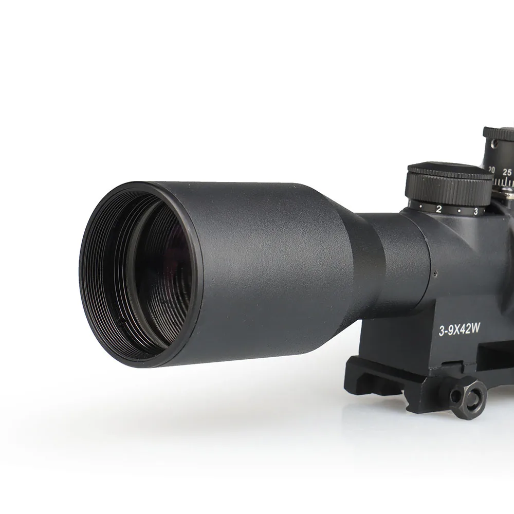 PPT Rifle Scope Lens 3-9x42 SVD Rifle Scope Hunting Magnificatio 3x-9x with mount adapter Shooting HK1-0415