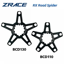 ZRACE RX Road Direct Mount Spider for GXP 3 Screw Crank, GXP Direct Mount Crank to BCD110 / BCD130 5 Bolt Chainrings