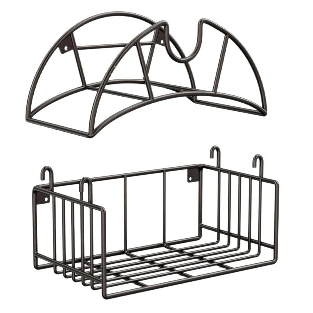 

Functional Outdoor Storage Solution Hose Organizer Garden Hose Holder Easy Installation Gardening Tools Storage