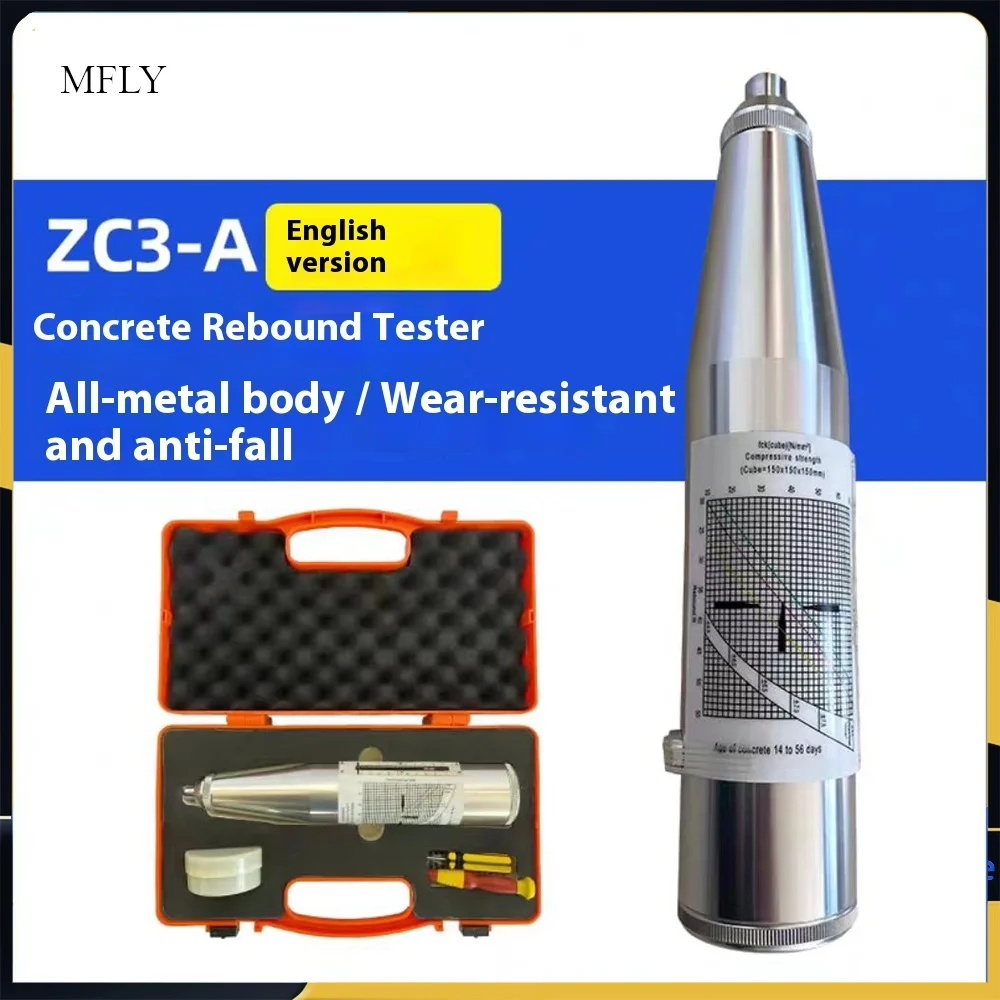 Testeur de marteau à rebond de béton ZC3-A, résilience, outil de Test de marteau 10-60Mpa