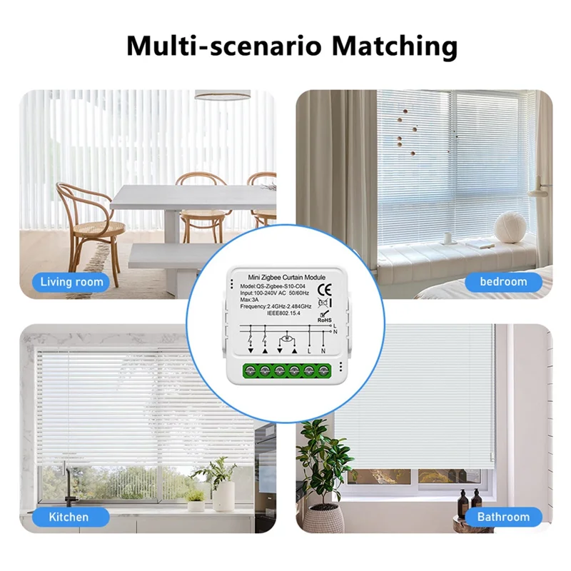 A70P Tuya Vorhang Modul Smart Mini Vorhang Schalter Modul Smart Home Unterstützung Voice Control WIFI