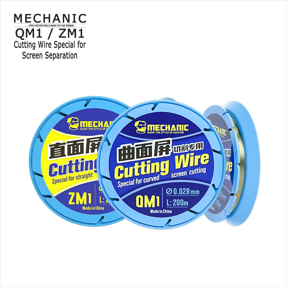 

Cutting Wire MECHANIC QM1 / ZM1 Straight Screen / Curved Screen Cutting Wire Special for Cutting LCD Screen Repair Tool