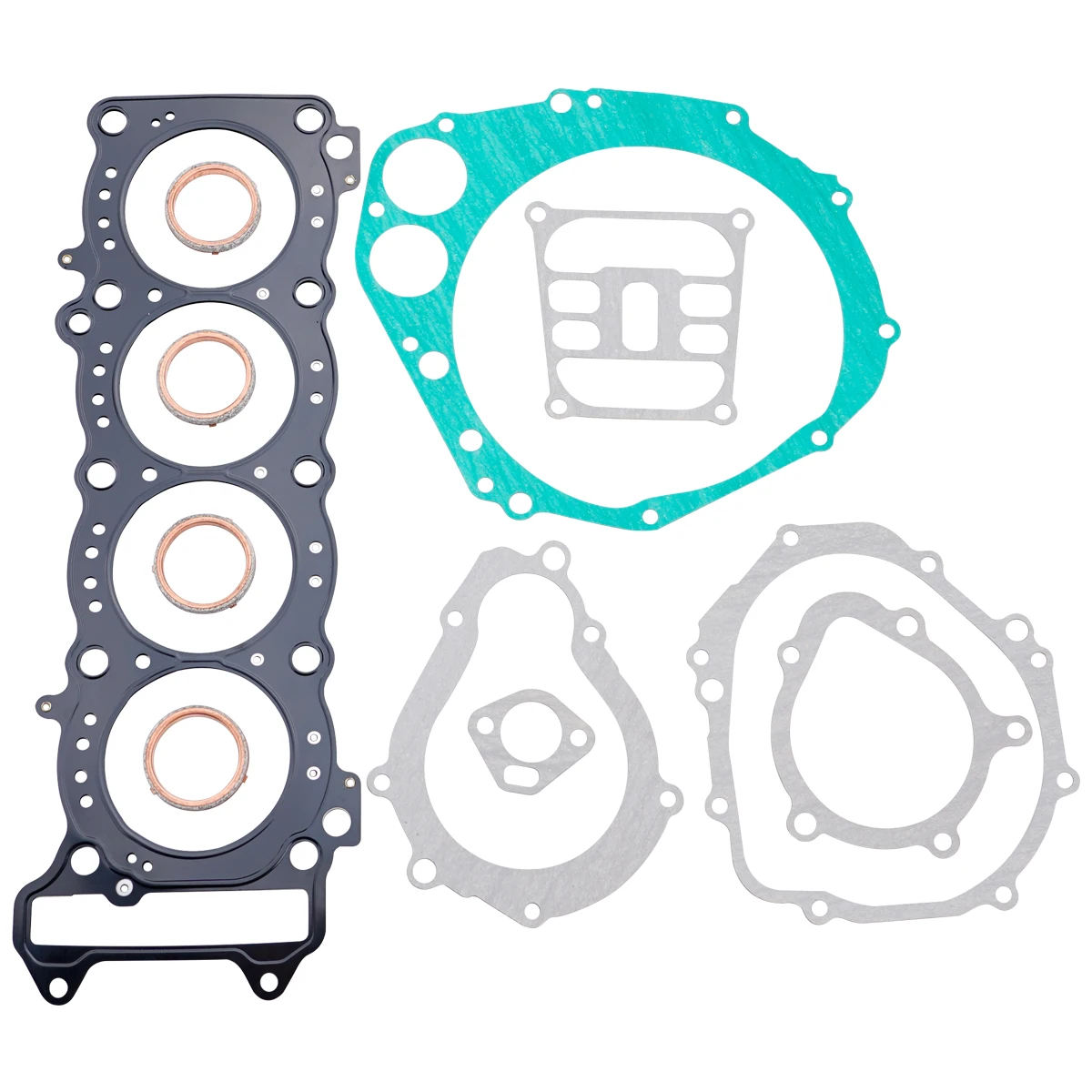 

LOPOR Motorcycle Engine Crankcase Cylinder Head Cover Gasket Set For Suzuki GSX-R1000 GSXR1000 2003-2008