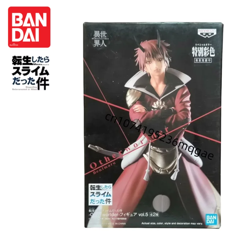

In Stock Original Bandai Banpresto That Time I Got Reincarnated As A Slime Shuna Benimaru Action Figure Model Figurine Ornaments