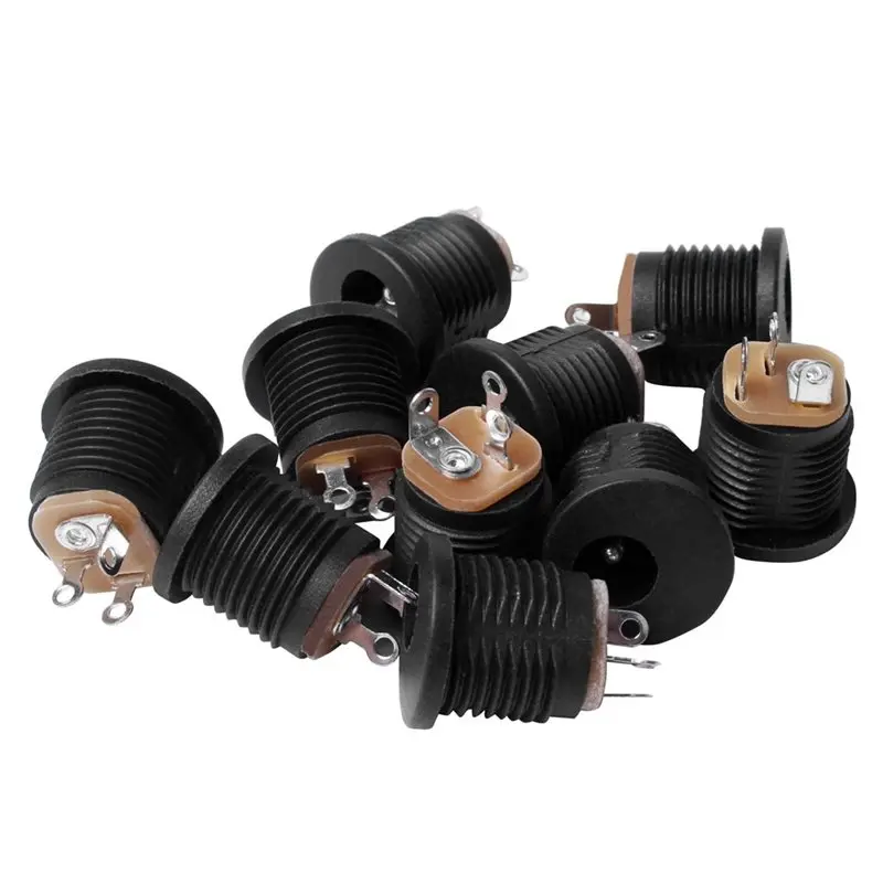 A7THK-40 Pcs Panel Mount 17.9X13.8Mm Power Jack DC Socket