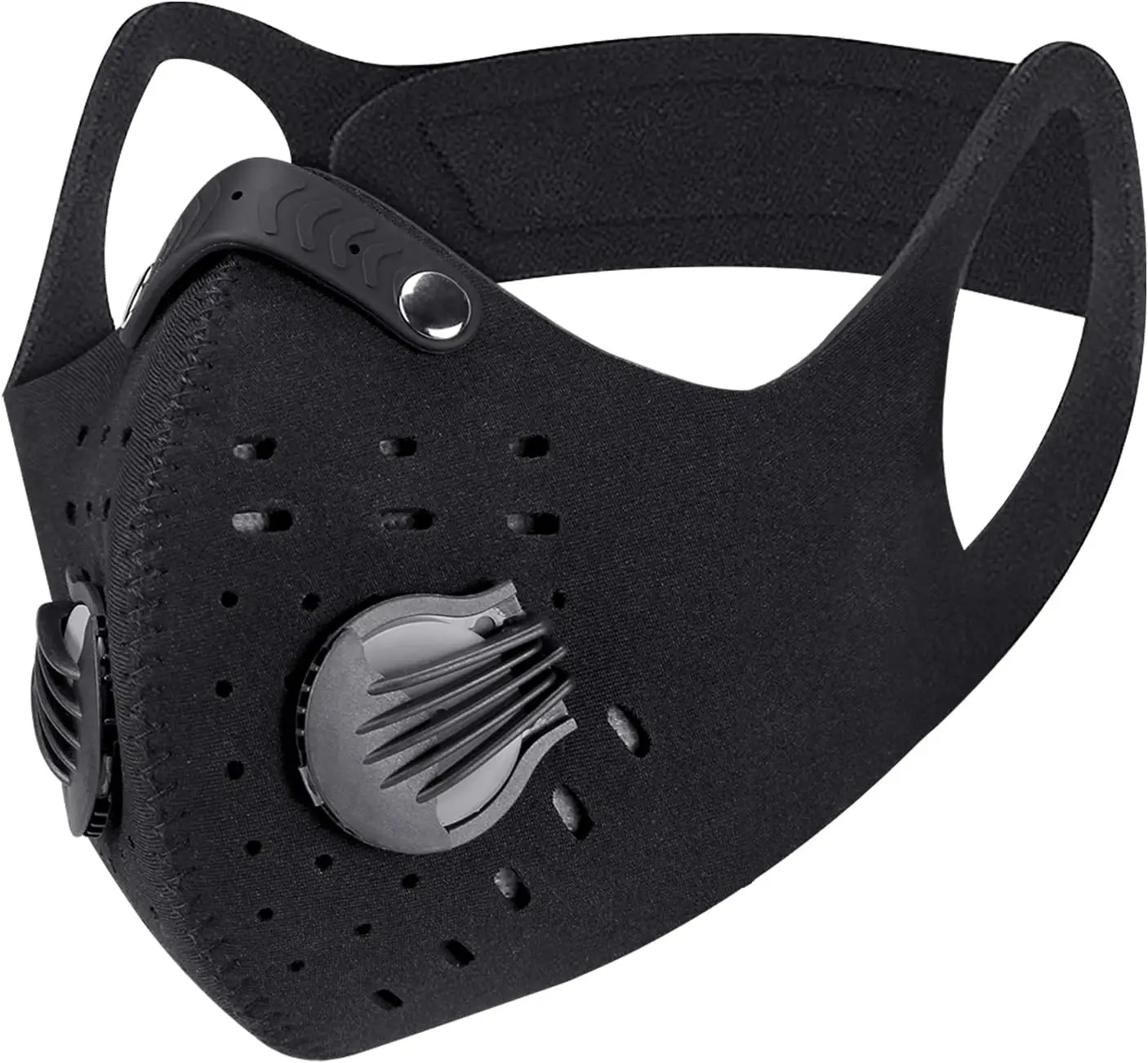 

Reusable Anti-Dust Face Cover with Valve for Sports and Outdoor Activities, Lightweight Breathable Protection for Men and Women