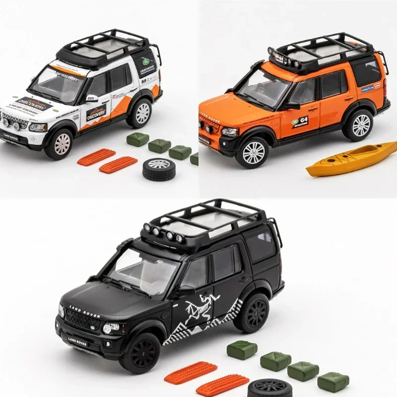 

GCD 1:64 Land Rover Discovery 4 LR4 L319 внедорожник среднего размера, ограниченная 600, литая под давлением модель автомобиля