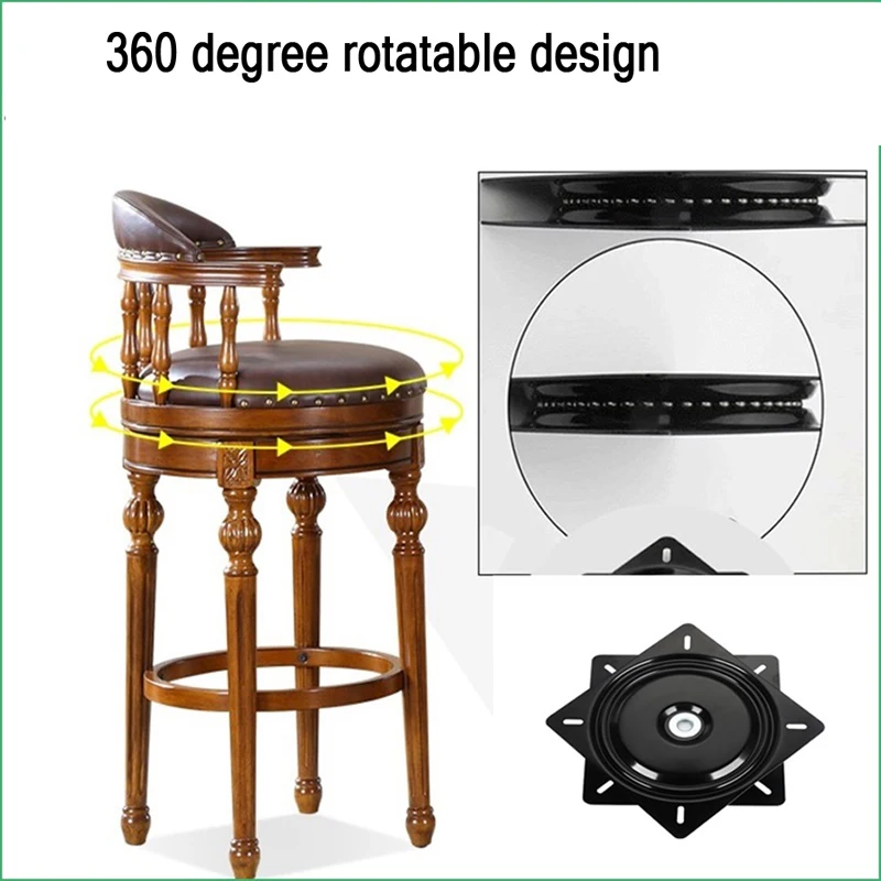 360 ° Universal Free Rotation Full Bead Turntable Sturdy And Durable Sofa Seat Base Bearing Furniture Hardware Turntable