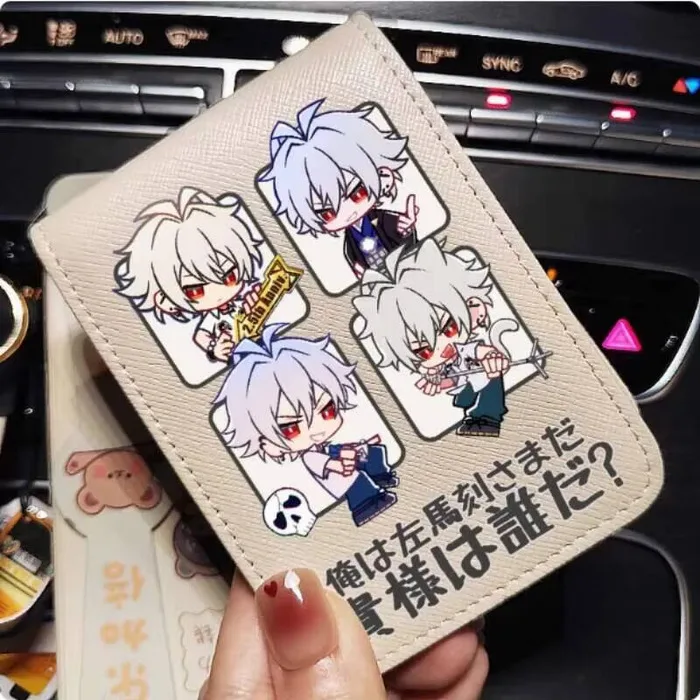 

Anime SAMATOKI AOAnimeSUGI Fashion Wallet PU Purse Card Cash Holder Bag Cosplay Gift B1938 Anime