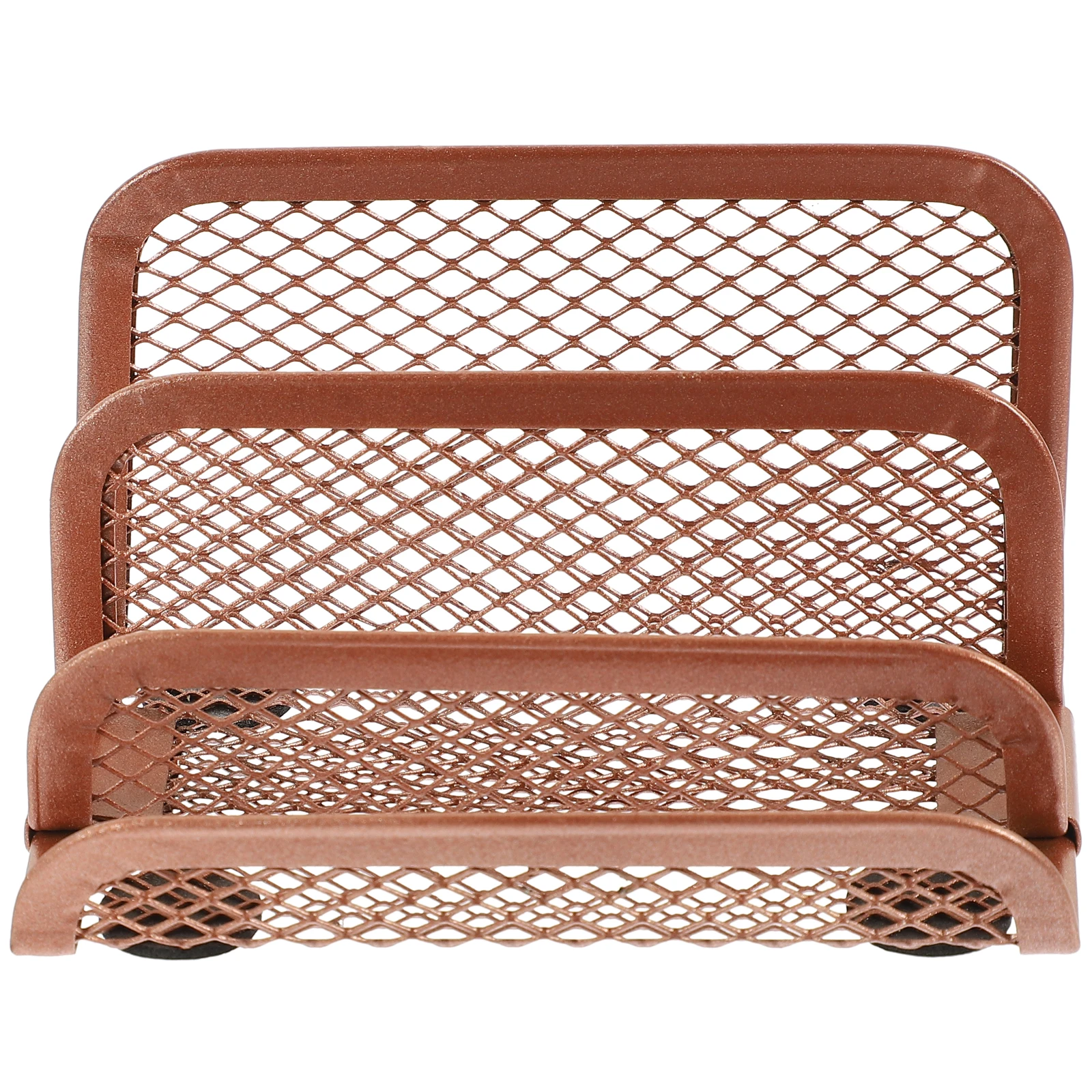 Metal Information Rack Decorative Book Holder Magazine Storage Office Accessories Desktop File Organizer Folder Box