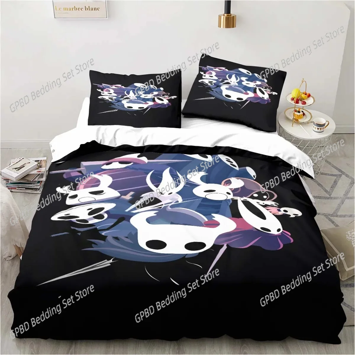 New Hollow Knight Fashion 3D Digital Printing Bedding Set Duvet Cover Comforter Bed Single Twin Full Queen Youth Girl Boys Gift