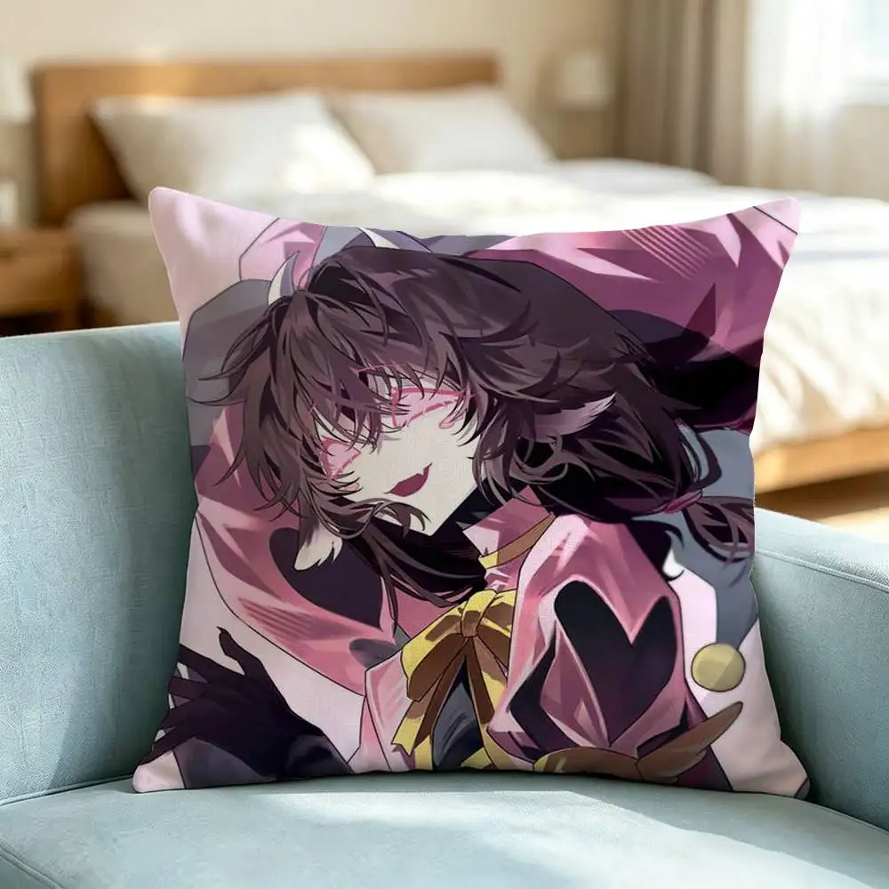 The Freak Circus G-Game Square Double-Sided printed Pillow Case Bedroom Bedside Pillow Sofa Cushion Cover Gift