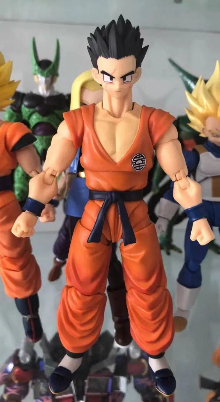 

Stock Bandai Dragon Ball Z SHF Yamcha, One of The Few Powerful Earthlings, 1/12 Scale Articulated Figure Model, Collectible Gift